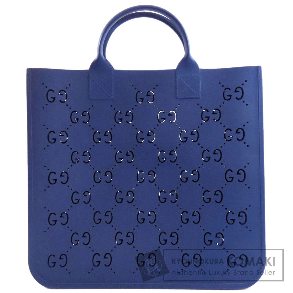 Gucci GG Tote Shoulder Bag Blue